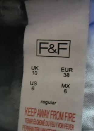 Джинсы укороченные скинии,размер евро 10 38 44-46 размер от f&f4 фото