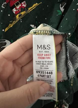 Крутая новогодняя кофта лонгслив marks & spencer4 фото