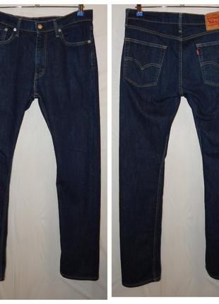 Вузькі прямі джинси levis 513 (made in mexico)