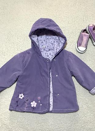 Курточка вітровка плащ з бавовняної підкладкою tu