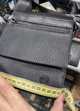 Ht leather сумка чоловіча шкіряна пданшет чоловіча сумка із мʼякої шкіри сумка чоловіча через плече7 фото