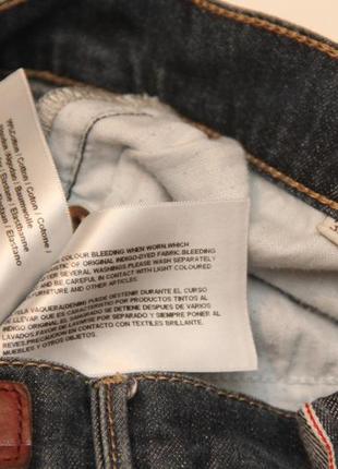 Esprit selvedge denim 30 32  джинсы деним5 фото