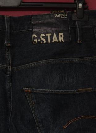 G-star raw 30 джинсовые шорты из хлопка5 фото