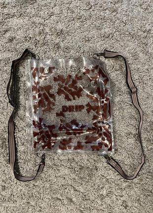 Сумка силикон, прозрачный рюкзак1 фото