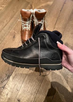 Кросівки черевики чоботи timberland White оригінал шкіряні рижі коричневі чорні на шнурівку груба підошва гумова боти туристичні жіночі