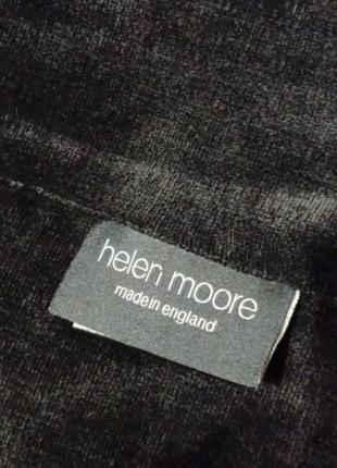 Брендовый роскошный меховой воротничок шарф боа эко мех от helen moore made in england4 фото