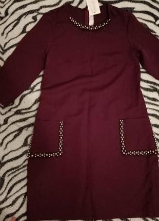 📢распродажа!💥нарядное платье с бусинами💜👗🏷