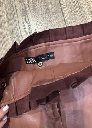 Мини юбка zara3 фото