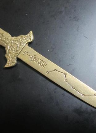 Талисман китайский тибетский амулет меч, таунхаус изгнать злых духов1 фото