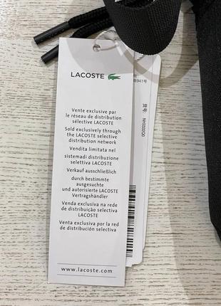 Оригинальная сумка мессенджер через плечо lacoste6 фото