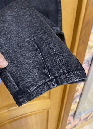 Нові теплі модні джинси на тонкому флісі на гумці тягнуться 50 р осінь зима10 фото