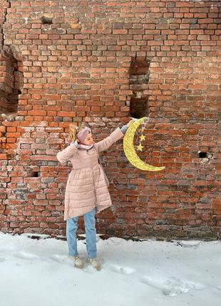 Декор в детскую, декор в гостинную  на веранду, месяц луна картина панно подарок на праздник2 фото