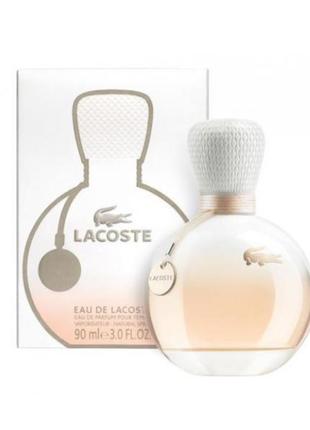 Парфюмированная вода lacoste eau de lacoste 90 мл1 фото