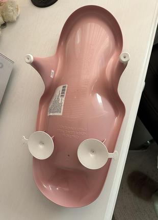 Подставка в ванночку (розовая)