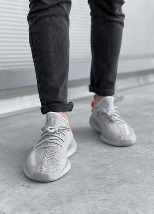 Кросівки adidas yeezy boost 350 gray кросівки4 фото