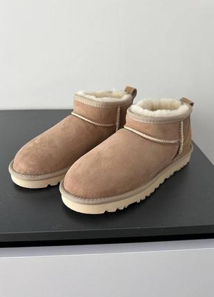 Уггі ugg ultra mini sand suede6 фото