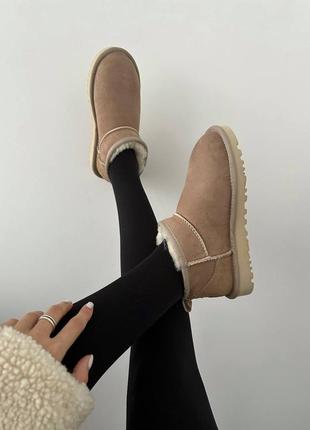 Уггі ugg ultra mini sand suede4 фото