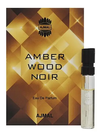 Ajmal amber wood noir парфумована вода (пробник)