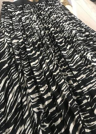 Меди юбка плиссе орнамент зебра от pep &amp; Co p.143 фото