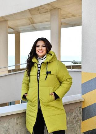 Женская зимняя куртка большого  размера: 48-50, 52-54,56-581 фото