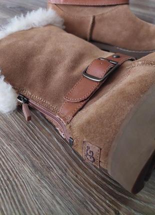 Теплые сапоги из натуральной замши и овчины от ugg4 фото