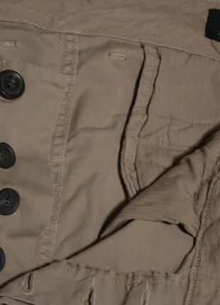 Легкие мягкие летние узкие неформальные брюки цвета тауп label lab london великобритания 34/32 р.3 фото