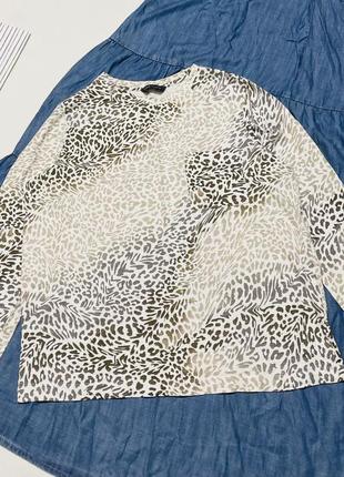 Приємна стрейчева кофточка лонгслів від бренду marks&spenser 👚розмір uk 14 / наш 48- 50 💥