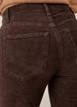 Шоколадные джинсы из вельвета gap3 фото