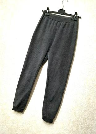 Lc waikiki спортивные тёплые штаны внутри на флисе серые деми/зима на девочку 11-14лет подростковые