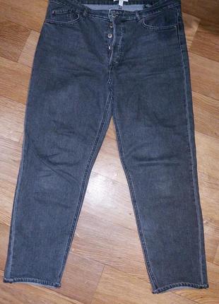 Стильные джинсы бойфренды h&amp;m! размер l-xl