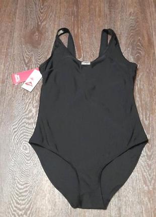 Новий брендовий лаконічний суцільний купальник  р.18/ 46 від slazenger
