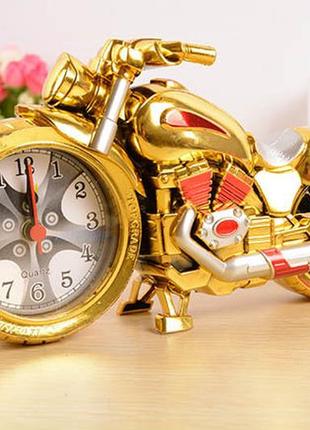 Часы будильник мотоцикл (подарок для любителя мотоциклов)