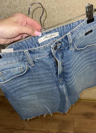 Оригинальная джинсовая юбка юбочка джинс премиум юбка4 фото