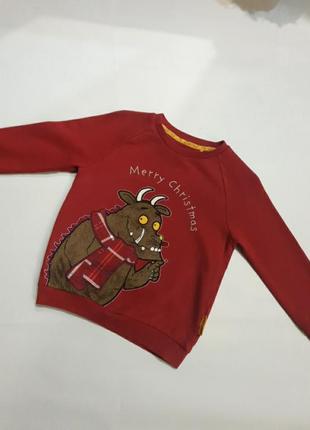 Свитшот новогодний, толстовка merrychristmas, gruffalo tu, f&f, marks&spencer, next, very, primark, f&f