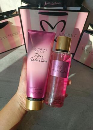 Мист + лосьон для тела «pure seduction». victoria’s secret. оригинал 🇺🇸