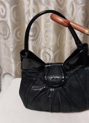 Красивая фирменная кожаная брендовая сумка giovanni fabiani1 фото