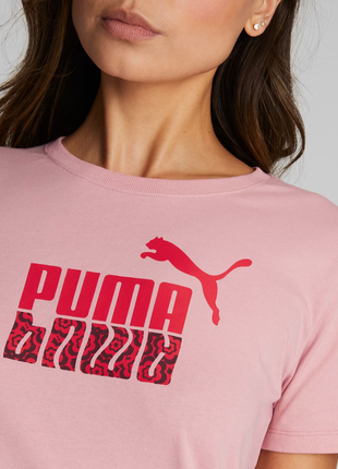 Рожева жіноча футболка puma mirror women's tee нова оригінал з сша3 фото