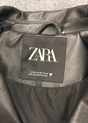 Кожанка zara4 фото