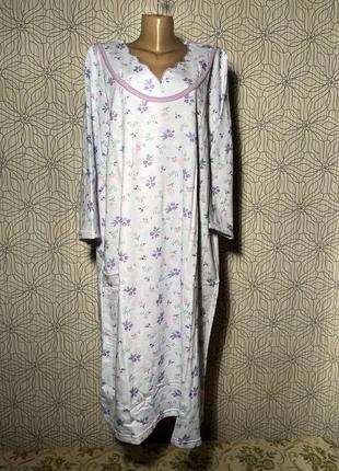 Жіноча нічна сорочка тепла на байці узбекистан6 фото