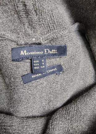 Пончо з капюшоном massimo dutti5 фото