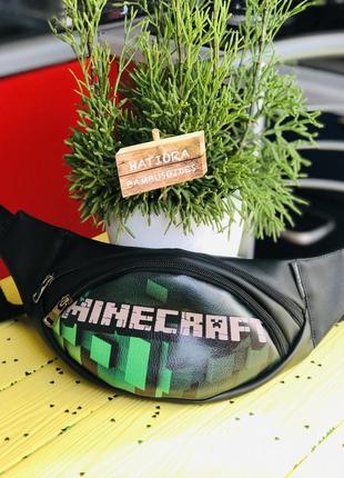 Бананка,сумка на пояс барыжка , барсетка minecraft д