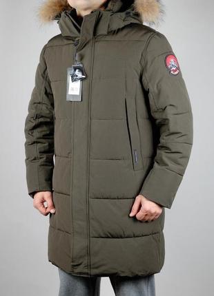 Мужская теплая  куртка зимняя tiger force (70333-2), куртки мужские, спортивная мужская куртка1 фото