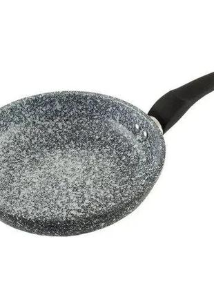 Сковорода unique un-5101-18см граніт сірий pr