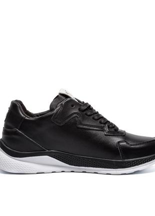 Мужские кожаные кроссовки puma (пума) rs black, мужские кожаные туфли черные, кеды повседневные. мужская обувь5 фото