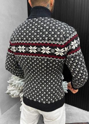 Новогодний зимний свитер, новогодний свитер, зимний свитер