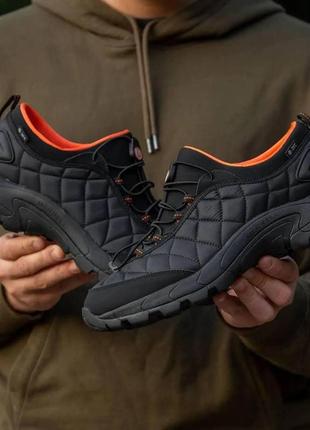 Мужские зимние кроссовки merrell continuum omni-tech waterproof, черные спортивные ботинки. мужская обувь6 фото