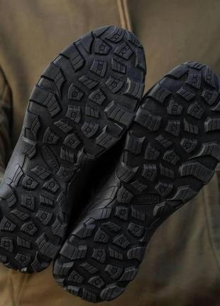 Мужские зимние кроссовки merrell continuum omni-tech waterproof, черные спортивные ботинки. мужская обувь8 фото