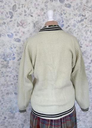 Винтажный кардиган кофта джемпер пуловер9 фото