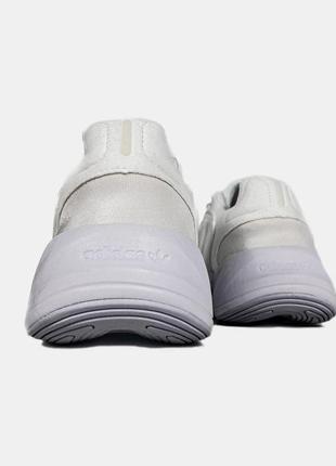 Мужские повседневные кроссовки adidas ozelia white reflective, мужские кеды адидас белые. мужская обувь6 фото