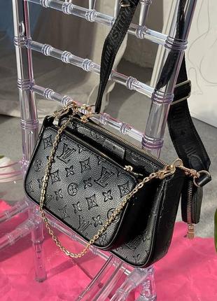 Женская сумочка louis vuitton pochette multi leather